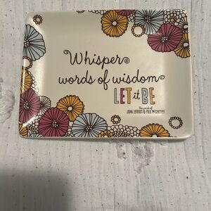 Hallmark Floral Wisdom Tray - Multicolor